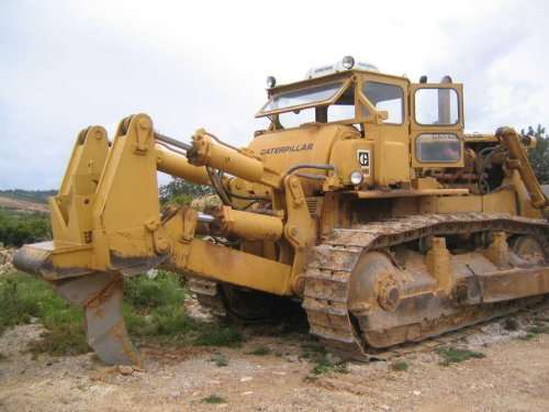 Bull pousseur Caterpillar D9